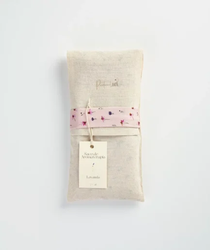 Saco térmico de aromaterapia con lavanda