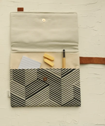 Bolso de Tela para Libros Arte Lineal